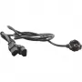Kramer C-ACY/EU Netzkabel - CEE 7/7 auf IEC C13, 1,83 m, Schwarz 91-000499