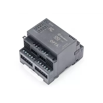 Arduino Opta Analog-Erweiterungsmodul AFX00007 - 4 konfigurierbare analoge Eingänge, 2 analoge Ausgänge, 12-24 VDC, DIN-Schiene