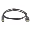 Kramer Electronics 0,9m USB 2.0 Kabel USB-A Stecker auf USB-B Stecker Schwarz (96-0215003)