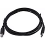 Kramer Electronics USB 2.0 Kabel A auf B 1,8 m Schwarz 96-0215006