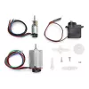 Arduino AKX00033 Motor für Engineering Kit R2 - 12V Bürsten-DC-Motor, 6000 U/min, D-Schaft