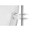 AXING SAA 85-01N Aluminium-Satellitenantenne 85 cm, Hellgrau SAA08501N