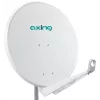 AXING SAA 85-01N Aluminium-Satellitenantenne 85 cm, Hellgrau SAA08501N