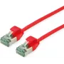 ROLINE RM U/FTP Cat.6A Slim Patchkabel, Rot, 0,5 m 21.45.3312