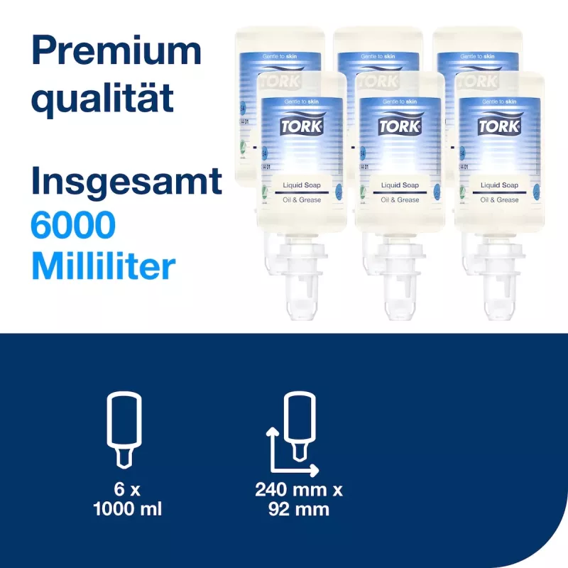 TORK Fettlösende Flüssigseife 1 L (424401)