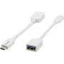 Kramer Electronics ADC-USB31/CAE USB 3.2 Gen 1 Kabel, USB-C auf USB-A, Weiß, 0,91 m 99-97210005