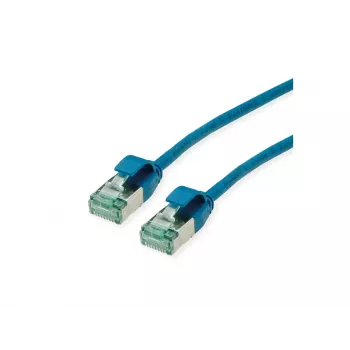 ROLINE RM U/FTP Patchkabel Cat.6A/Class EA SLIM Blau 5m - FTP (21.45.3347)
