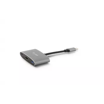 LMP USB-C Combo Hub - HDMI, 3x USB-A, USB-C PD 60W, 5Gbps, Space Grey Aluminium für MacBook 12 inch