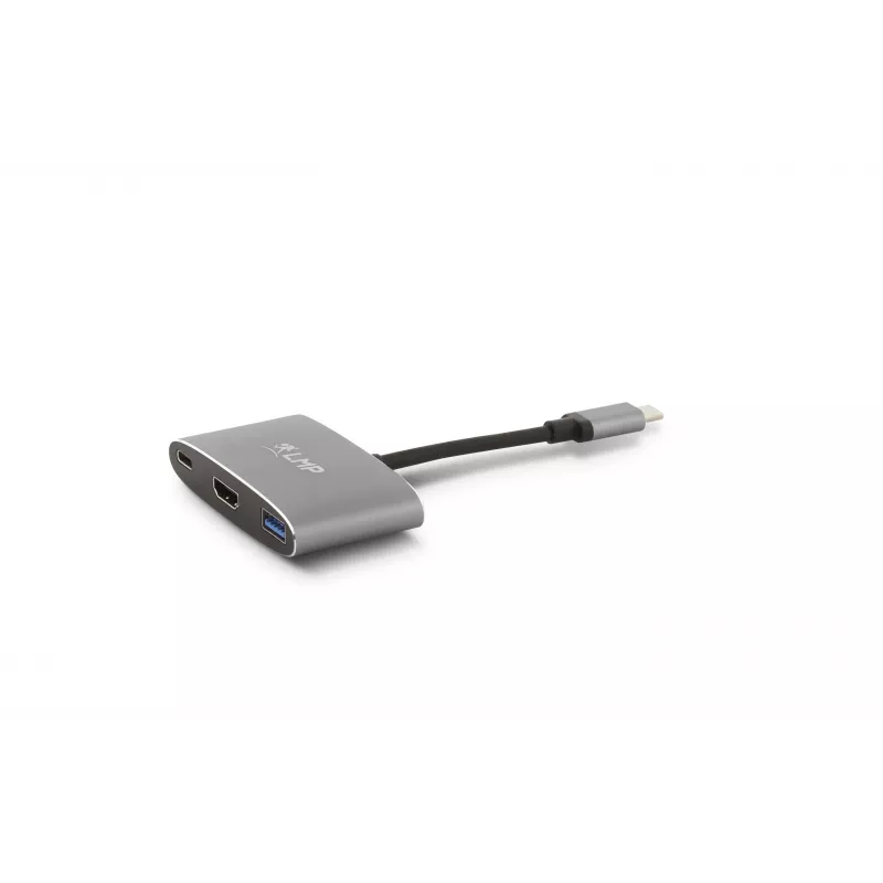 LMP USB-C Combo Hub - HDMI, 3x USB-A, USB-C PD 60W, 5Gbps, Space Grey Aluminium für MacBook 12 inch