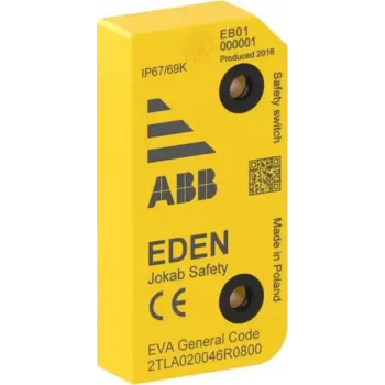 ABB berührungsloser Sicherheitsschalter EVA General Code, RFID, 2 x OSSD, M12 8-polig, IP67/IP69K 2TLA020046R0800