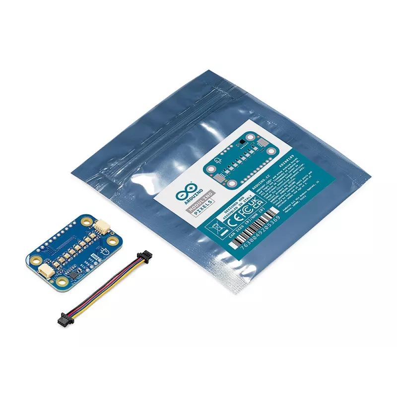 Arduino ABX00109 Modulino Pixels Adressierbares RGB-LED-Treibermodul