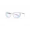 SHADEZ Blue Light White Teeny Kinder Blaulichtfilter-Brille, 7-16 Jahre
