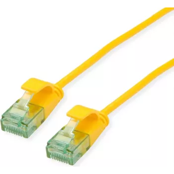 ROLINE RM UTP Patchkabel Cat.6A/Class EA SLIM Gelb 3m - UTP 21.45.3426