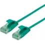ROLINE RM UTP Patchkabel Cat.6A/Class EA Slim Grün 0,3m 21.45.3431
