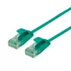 ROLINE RM UTP Patchkabel Cat.6A/Class EA Slim Grün 0,3m 21.45.3431