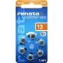 Renata ZA13.DP6 0HG Zink-Luft Hörgerätebatterie PR48, 1,4 V, 305 mAh, 6er-Pack