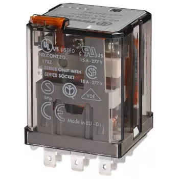 Finder 62.33.8.024.4040 Industrielles Steckrelais 24 V AC 16 A 3PDT