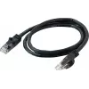 Cables2Go 0,5m Cat6 UTP Ethernet Patchkabel, Schwarz, Snagless, PVC-Mantel 83405