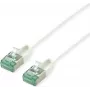 ROLINE RM U/FTP Cat.6A Slim Patchkabel, Weiß, 0,3 m 21.45.3361