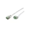 ROLINE RM U/FTP Cat.6A Slim Patchkabel, Weiß, 0,3 m 21.45.3361