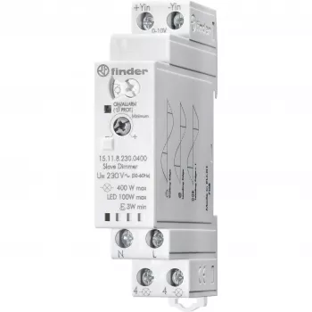 Finder Elektronischer Dimmer Slave-Einheit 230V AC 400W 15.11.8.230.0400