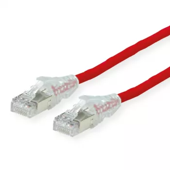 Dätwyler Cat6a S/FTP Patchkabel RJ-45 auf RJ-45, 20 m, Rot, LSZH, Snagless 21.05.0621