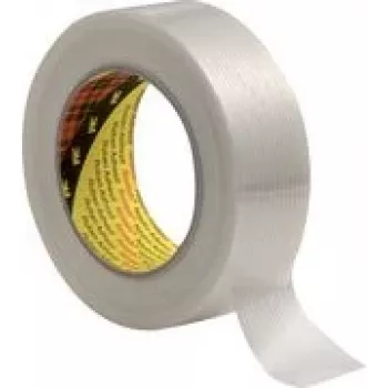 3M Scotch Filamentklebeband 8956, Transparent, 50 mm x 50 m, 0,131 mm Dick, PP-Film-Träger, 1 Rolle 89565050