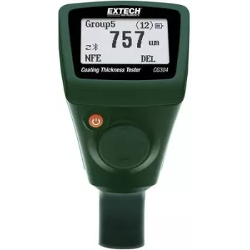 Extech CG304 Schichtdickenmessgerät 0-2000 µm mit Bluetooth und USB