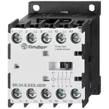 Finder Mini Industrie-Schütz 4kW Spule 24V DC (6K.04.9.024.4709)
