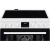 Electrolux LKR64023AW Freistehender Elektroherd mit Glaskeramik-Kochfeld, 4 Zonen, 58L Backofen, Weiß