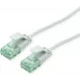 ROLINE RM UTP Patchkabel Cat.6A/Class EA SLIM Grau 0,3m 21.45.3401