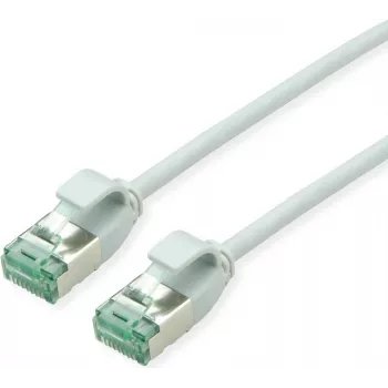 ROLINE RM U/FTP Patchkabel Cat.6A/Class EA Slim Grau 1,5m 21.45.3304