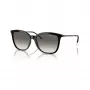 Armani Exchange Damen-Sonnenbrille Eckig AX4151S 815811 Schwarz/Grau Verlauf 55mm