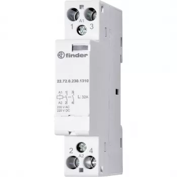 Finder 22.72.0.230.1310 Modularer Schütz 2 NO 25 A 230 V AC