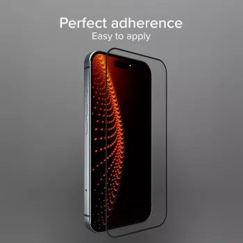 SBS Mobile Displayschutzfolie aus gehärtetem Glas für Apple iPhone 16e, 14, 13 Pro, 13 – 9H, 0,3 mm, oleophob, blasenfrei, 1er-Pack TEAPPLD3OIPSE25