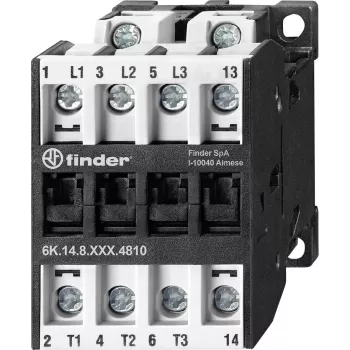 Finder 6K.14.8.230.4810 Modularer Schütz 4NO 25A 230V AC DIN-Schiene