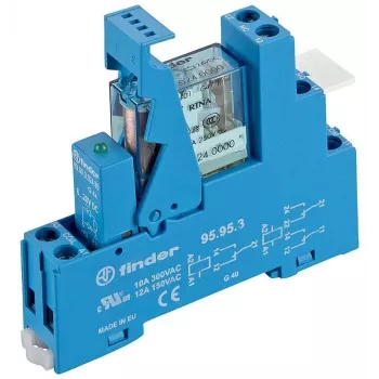 FINDER 49.52.7.024.0050 Schnittstellenrelais 8A 2 CO 24V DC