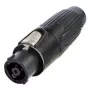 Neutrik NLT8FXX-BAG 8-poliger speakON Kabelstecker, Buchse, Schwarz