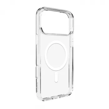 PURO Hülle für Apple iPhone 17 Pro Transparent Weiß MagSafe-kompatibel