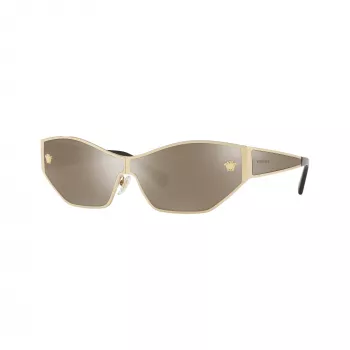 Versace Damen-Sonnenbrille VE2205-12525A Gold/Grau 67mm