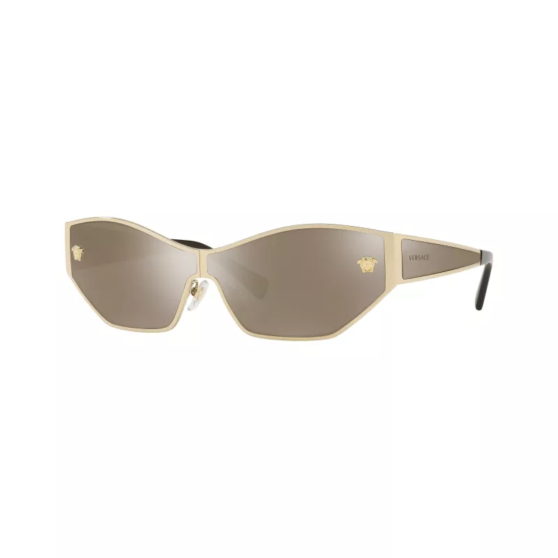 Versace Damen-Sonnenbrille VE2205-12525A Gold/Grau 67mm