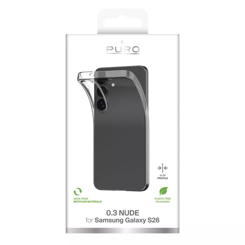 SBS Mobile Transparente TPU-Rückseitenhülle für Samsung Galaxy S26 PUSGS2603NUDETR