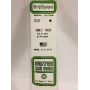 Evergreen 212 Polystyrol-Rundstab 2 mm x 350 mm, 6 Stück