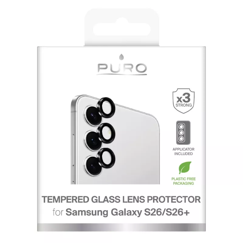 SBS Mobile Displayschutzfolie aus gehärtetem Glas für Samsung Galaxy S26 / S26+ PUSDGLS26TR