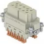 ILME CSAHF10 Buchseneinsatz 10P+PE Silber SQUICH 16A 250V Größe 49.16