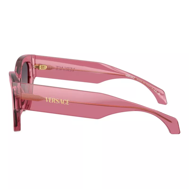 Versace Damen-Sonnenbrille VE4492U551646 Havana Braun Eckig 53mm