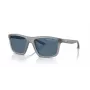 Armani Exchange Herren Rechteckige Sonnenbrille AX4149SU 83638 Mattschwarz/Dunkelgrau