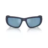 Arnette AN4358 275922 Herren-Rechteck-Sonnenbrille, mattschwarzes Gestell, graue Gläser, 58mm
