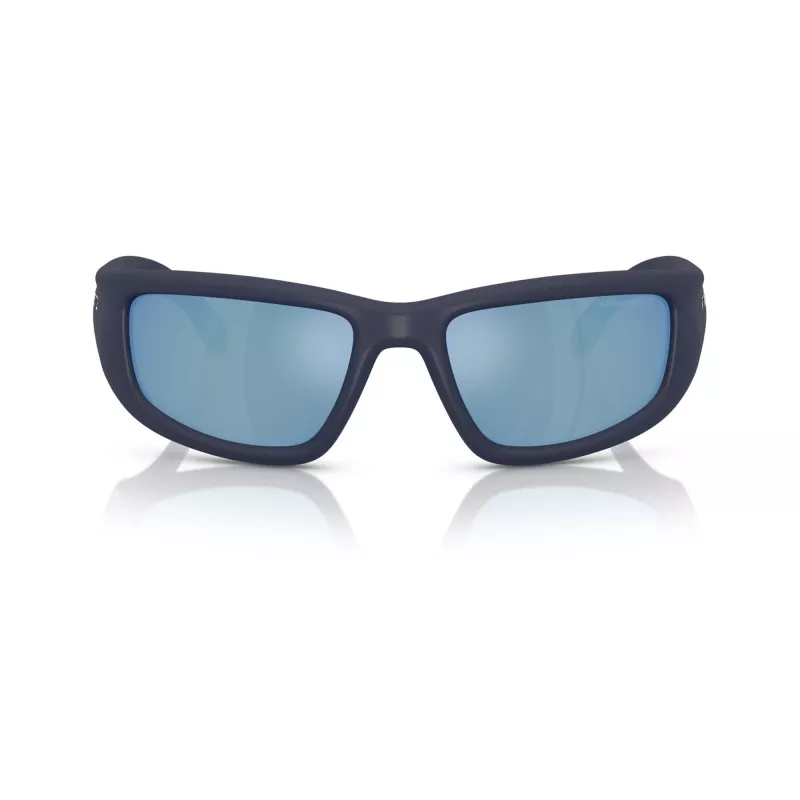 Arnette AN4358 275922 Herren-Rechteck-Sonnenbrille, mattschwarzes Gestell, graue Gläser, 58mm