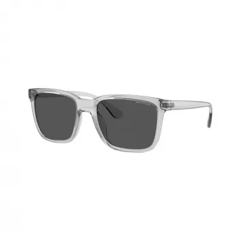 Armani Exchange Herren Rechteckige Sonnenbrille AX4112SU82398 Schwarz/Grau 55-19-145
